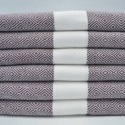 "Turkish Towel, Peshtemal, Cotton Towel, Pool Towel, 38""x70" - thumbnail 2