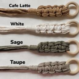 Macrame Plant Hanger - No Tassel Design - thumbnail 2