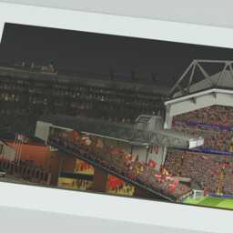 Ultra-Wide Liverpool Anfield Stadium Panoramic Print - Art Panorama Football Wall - Frame Not Included - thumbnail 2
