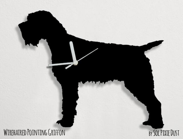 Wirehaired Pointing Griffon Dog - Wall Clock - image 1