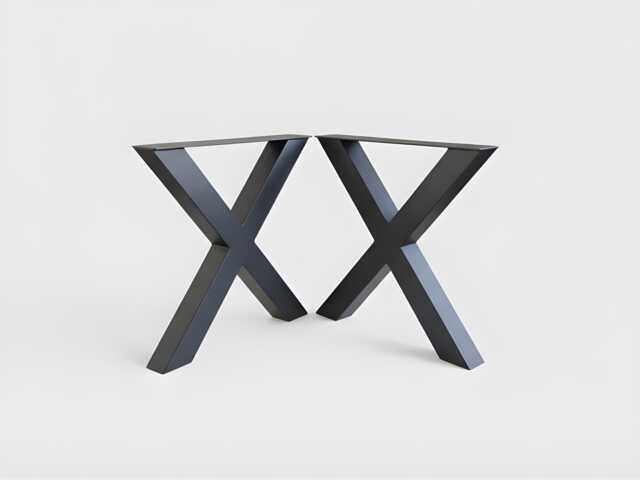 Table Legs - Set Of 2 - Desk Base Diy Metal Pieds De Table Tischbeine High Quality - image 1