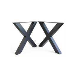 Table Legs - Set Of 2 - Desk Base Diy Metal Pieds De Table Tischbeine High Quality - thumbnail 2