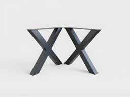 Table Legs - Set Of 2 - Desk Base Diy Metal Pieds De Table Tischbeine High Quality