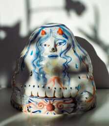 Ceramic Sculpture, Secret Draw & Jewelery Compartment - thumbnail 1