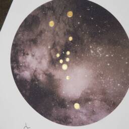 Taurus - Constellation Art Star Sign Print Horoscope Zodiac Wall Astrology Bedroom - thumbnail 2