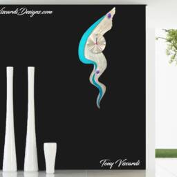 Contemporary Clock Design By Artist Tony Viscardi - thumbnail 2