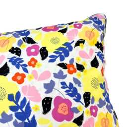 Floral Pillowcase, Colorful Flowers, Summery, Made Of 100% Cotton, 40 X cm - thumbnail 2