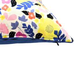 Floral Pillowcase, Colorful Flowers, Summery, Made Of 100% Cotton, 40 X cm - thumbnail 3