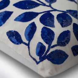 "Decorative Blue Sofa Pillow Cover 16""x16" - thumbnail 2