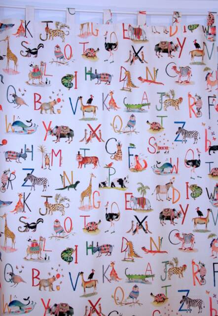 Curtain Animal Alphabet, Desired Length 140 - 310 cm - image 1