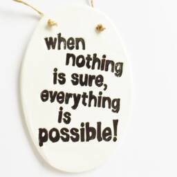 Inspirational Life Quote Plaque Empowering Mindfulness Sign Positive Meaningful Friends Family Gift - thumbnail 3