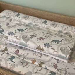 Dinosaur Baby Travel Changing Mat, Travel Change Mat, Dinosaur Changing Foldable Portable Baby Mat - thumbnail 4