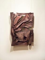 "Wood Wall Art, Us Delivery Duty Paid, ""Poligons I" - thumbnail 1