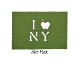 New York Synthetic Grass Doormat - Rug Wall Decor