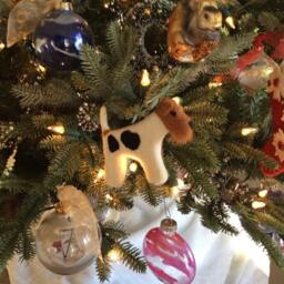 Christmas Tree Ornament Custom Pet Wool Dog Miniature Soft Tiny Gift