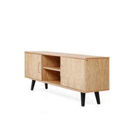 "Scandinavian Sideboard, Tv Cabinet, Oak Veneer ""Bell"