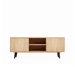 "Scandinavian Sideboard, Tv Cabinet, Oak Veneer ""Bell" - thumbnail 2