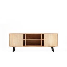 "Scandinavian Sideboard, Tv Cabinet, Oak Veneer ""Bell" - thumbnail 3