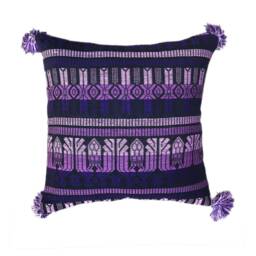 Guatemalan Brocade Throw Pillow - Style & Comfort For Home Living - thumbnail 2
