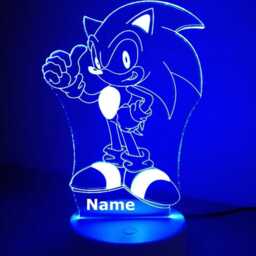 Personalised Shadow Night Light - Children's Kids Bedroom Led Birthday Gift Christmas - thumbnail 3