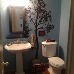 Large Wall Simple Spring Tree Decal Forest Decor Vinyl Sticker Removable Nursery 1145 - 6 Feet Tall - thumbnail 2