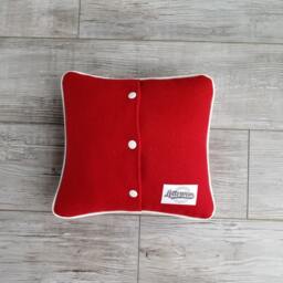 University Of Utah, Red Block U Letterman Pillow, Utah Utes, Go - thumbnail 2