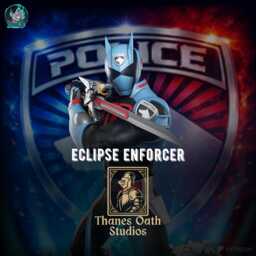Eclipse Enforcer - Spd Ranger Sci-Fi Hero Shadow Resin Figure 16K - thumbnail 1