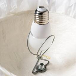 Handmade Paper Flower Wall Sconce Romantic Bedroom Lighting - Lampshade Only - thumbnail 4