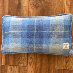 Scottish Loch Harris Tweed Cushion - Castle Semple Lochwinnoch // Handmade Scotland - thumbnail 2