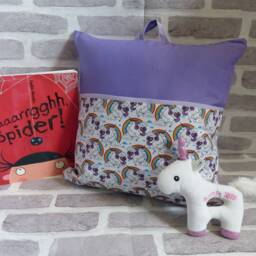 story Book Cushion, Bedtime Children's Reading Cushion, Gift For Children, Children Christmas Present, Routine, Ipad Cushion - thumbnail 2