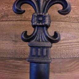 Free Standing Toilet Paper Holder - Pick Your Color Paper Storage Stand Cast Iron Fleurdelisjunkie Tissue - thumbnail 4