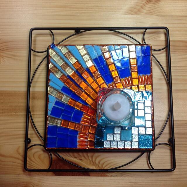 Rays Of Light Tabletop Candle Holder - image 1