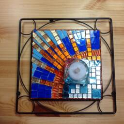 Rays Of Light Tabletop Candle Holder - thumbnail 1