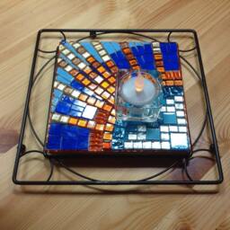 Rays Of Light Tabletop Candle Holder - thumbnail 2