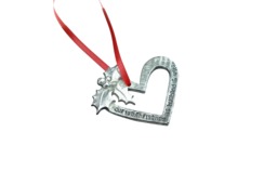 10 Year Anniversary Christmas Tree Ornament - Reads Our 10Th As Husband & Wife - thumbnail 1