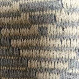 Rag Rug/Chindi /Scandinavian Area Rug, Beautiful Gray 4' X 6' - thumbnail 4
