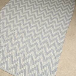 Rag Rug/Chindi /Scandinavian Area Rug, Beautiful Gray 4' X 6' - thumbnail 2