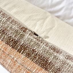 Brown Dot Block Print Mudcloth Hmong Pillow Case - thumbnail 3