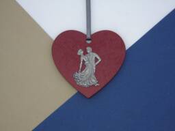 Ballroom Dancer Christmas Tree Decoration- Ornament - Waltzing Decoration Dancing Couple Gift - thumbnail 1