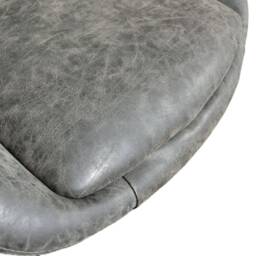 Diamond Quilted Faux Leather Bar Stool Seat - Gas Lift Replacement - thumbnail 4