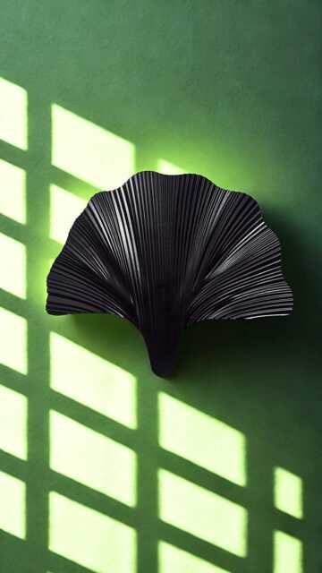 Ginkgo Leaf, Ginkgo Leaf Wall Lamp, Wall Sconce, Light, Morocco Lighting, Turkish Light, Morocco Lamp, Morocco Lantern, Turkey Sconce - image 1