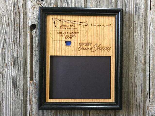 Design Your Custom Picture Frame -8x10 Holds 5x7 Photo - Photo Collage, Personalized Frame, Laser Engraved - image 1