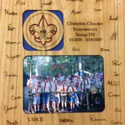 Design Your Custom Picture Frame -8x10 Holds 5x7 Photo - Photo Collage, Personalized Frame, Laser Engraved - thumbnail 3
