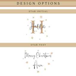 Personalised Christmas Star Stocking - Custom Name For Kids & Adults, Family Holiday Mantel D??cor, Festive Gift Keepsake - thumbnail 3