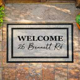New Home Personalized Outdoor Rug - Housewarming Gift Door Mat Gifts For Them Closing Washable Custom - thumbnail 2