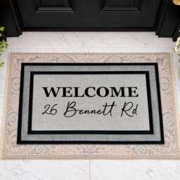 New Home Personalized Outdoor Rug - Housewarming Gift Door Mat Gifts For Them Closing Washable Custom - thumbnail 3