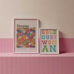 Dreams - Fleetwood Mac Inspired Music Prints Unframed Indie Rock Art Gig Concert Poster A5 A4 A3 - thumbnail 3