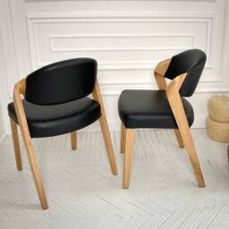 "Handcrafted Dining Chairs ""Andy" - thumbnail 3