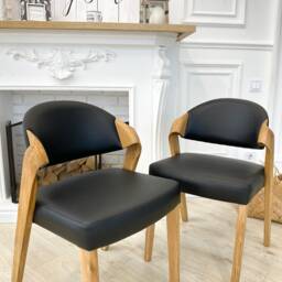 "Handcrafted Dining Chairs ""Andy" - thumbnail 4