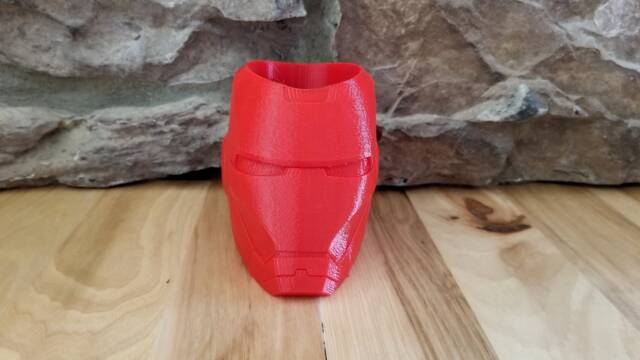 Iron Man Helmet 3D Printed Planter - image 1